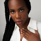 Anillo de Oro 18kt rubi y diamantes Britt