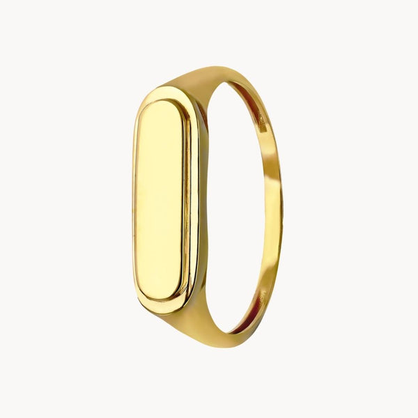 Anillo sello Oro 18kt Lena