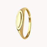 Anillo sello Oro 18kt Lia
