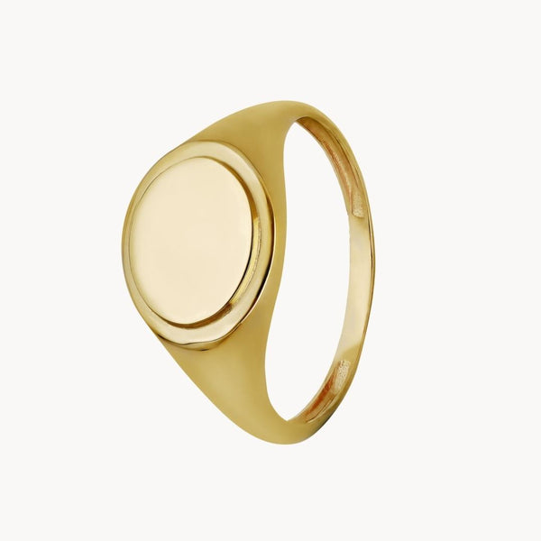 Anillo sello Oro 18kt Lucetta