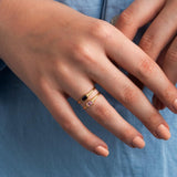 Anillos Oro 18 kilates diamantes Birthday Stone