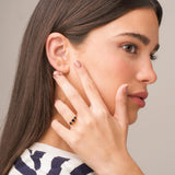 Anillo Oro 18 kilates zafiros y diamantes Anina 1