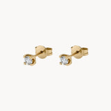DIAMOND CLAW EARRINGS 0.16 CARATS MICHELLE
