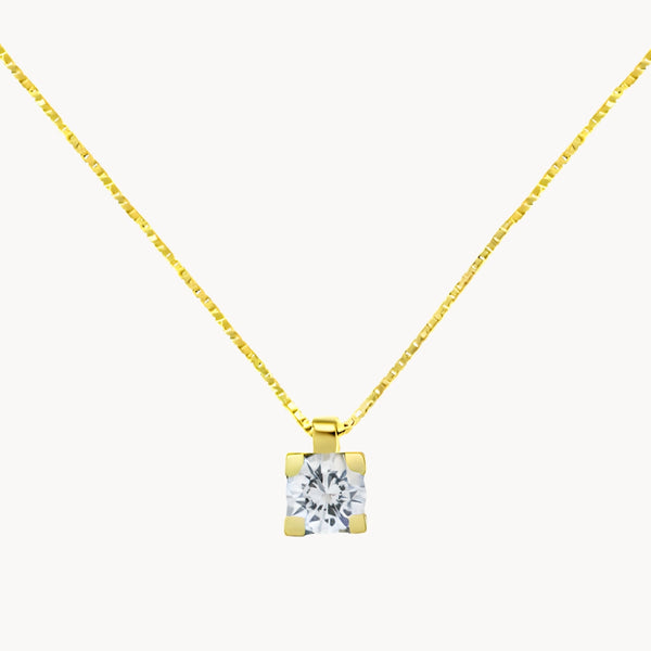 DIAMOND CLAW PENDANT 0.16 CARATS MICHELLE
