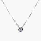 CHATON DIAMOND PENDANT 0.060 CARATS ASYA