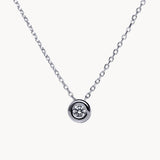 CHATON DIAMOND PENDANT 0.13 CARATS ASYA