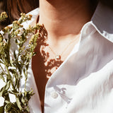 CADENA Y COLGANTE ORO 18 KILATES INICIAL LETRA M 1