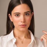 Colgante Oro 18 kt con diamantes brown o de Mimikoko