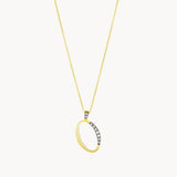 Colgante Oro 18 kilates con diamantes brown o de Mimikoko