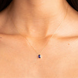 Colgante Oro 18kt con zafiro Francesca