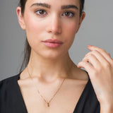 Colgante Oro 18kt diamante garras 0.05 quilates Michelle