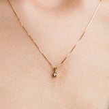 Colgante Oro 18kt diamante con garras 0.05 quilates Michelle