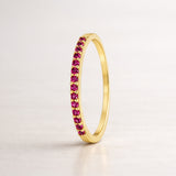 RING WITH CORNELIA RUBIES
