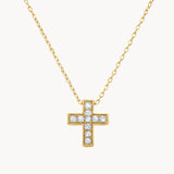 PENDANT CROSS AND DIAMONDS KELLEY