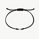 MACRAME BRACELET WITH FARLEY DIAMOND