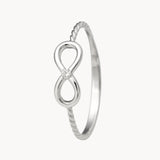 INFINITE RING WITH JANELLE ZIRCONIA