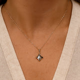 PENDANT RHOMBUS PLAIN GOLD