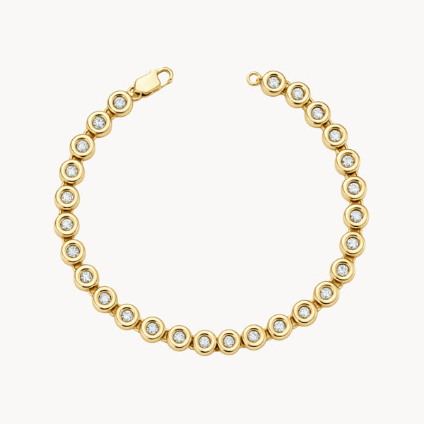 PULSERA RIVIERE DIAMANTES CREADOS COLECCION ASTRA