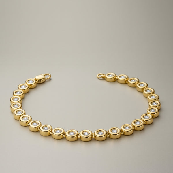 PULSERA RIVIERE DIAMANTES CREADOS COLECCION ASTRA