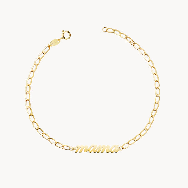 Pulsera Oro 18kt Mamá día de la madre