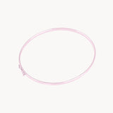 Pulsera Oro rosa 18kt media caña flexible Kaida