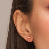 Piercing Oro 18 kilates chaton diamante Enith