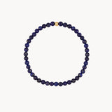 Pulsera elastica bolas de lapislazuli Rachel