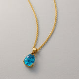 COLGANTE CUARZO AZUL MAKENA