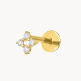 OHRPIERCING MIT DIAMANTEN AYLIN