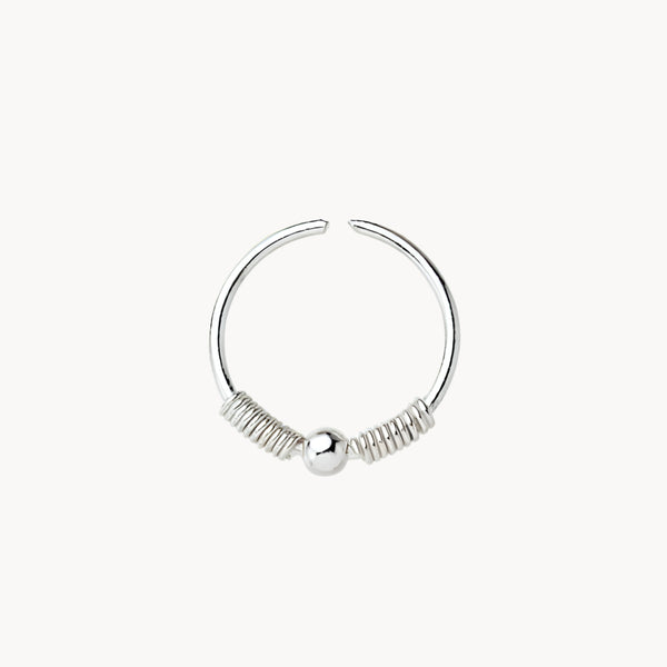 NOSE PIERCING SPRING AND BALL SOTHY