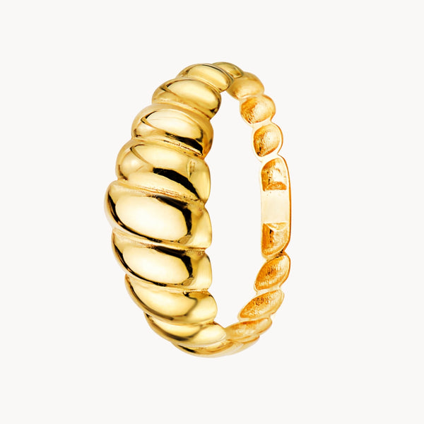 SMOOTH RING CROISSANT II