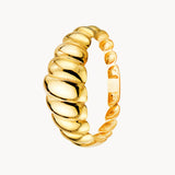 SMOOTH RING CROISSANT II