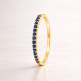 RING WITH SAPPHIRES CORNELIA