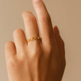 LUANNE LINK WEDDING BAND RING