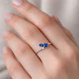 EMERALD AND DIAMOND RING MACIE