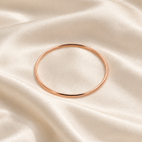 PULSERA RIGIDA TUBO REDONDO SIN CIERRE