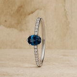 JAIDA EMERALD AND DIAMOND RING