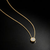 PENDENTE DIAMANTE CHATON 0,050 QUILATES ASYA