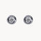 PENDIENTES CON DIAMANTE CHATON 0.20 QUILATES ASYA