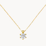 COLGANTE DIAMANTE SEIS GARRAS 0.20 QUILATES ERIN
