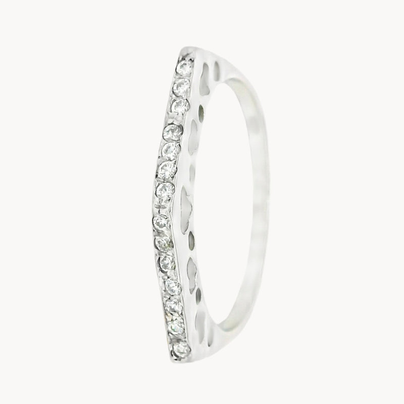 ANILLO PICO CON CIRCONITAS GILAH