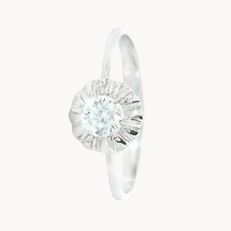 ANILLO SOLITARIO CON CIRCONITA MURNA