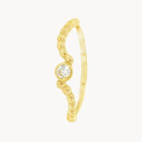 ANILLO SOLITARIO CON CIRCONITA BECKAH