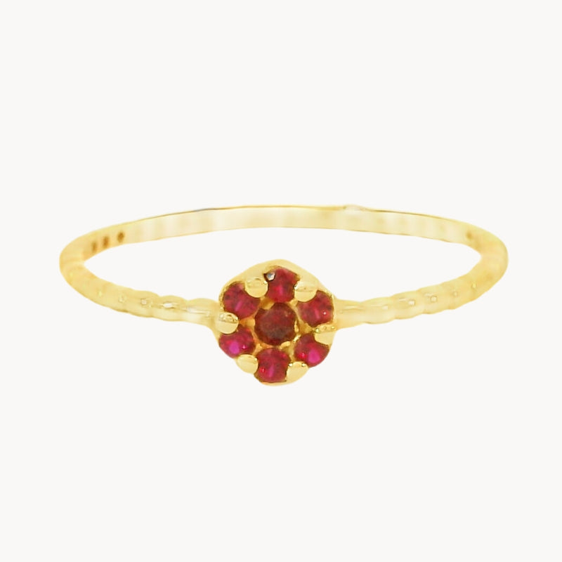 ANILLO CIRCONITAS ROJAS ANNELISE