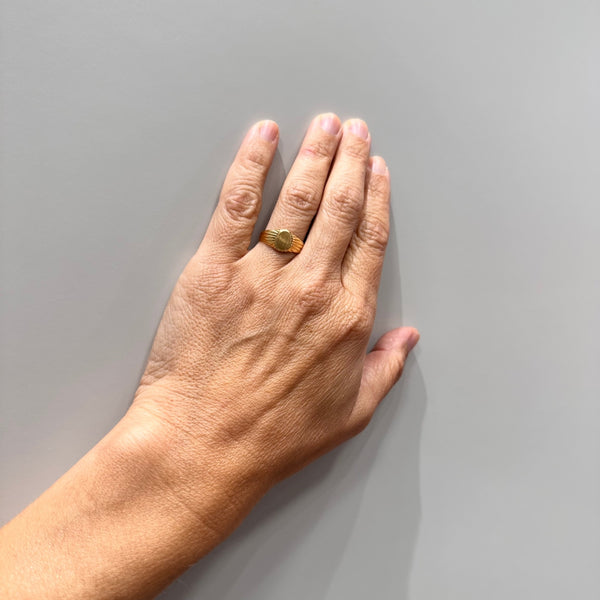 ANILLO SELLO BANDAS LAOISE