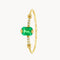 ANNETTE EMERALD AND CZ RING