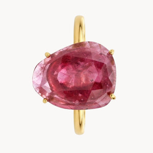 ROUGH PINK SAPPHIRE RING