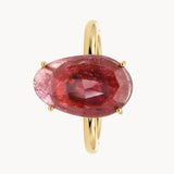 ROUGH PINK SAPPHIRE RING