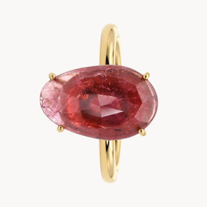 ROUGH PINK SAPPHIRE RING
