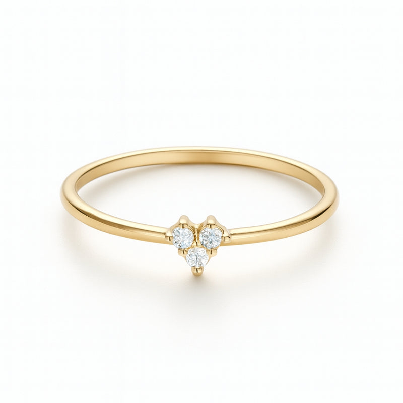 RING WITH ZIRCONIA OKSANA